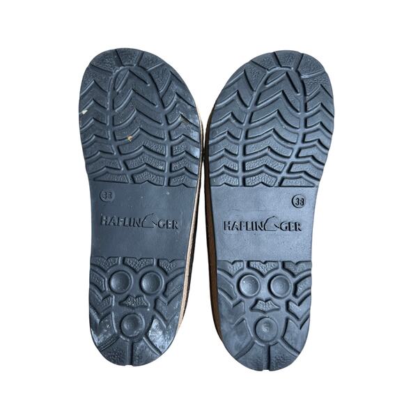 Haflinger Unisex Gray Grizzly Closed Heel Style Wool Clogs Size 38 - Picture 6 of 9